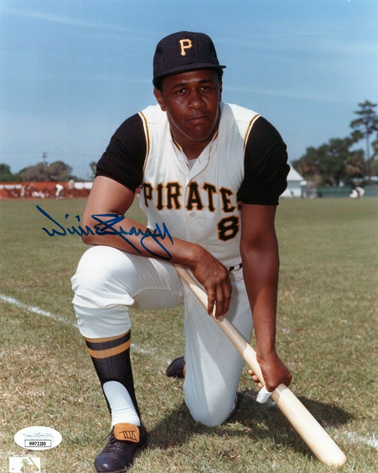 WILLIE STARGELL AUTOGRAPH 8X10 PHOTO JSA COA PITTSBURGH PIRATES