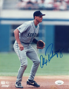 ALEX RODRIGUEZ AUTOGRAPH 8X10 PHOTO JSA COA SEATTLE MARINERS